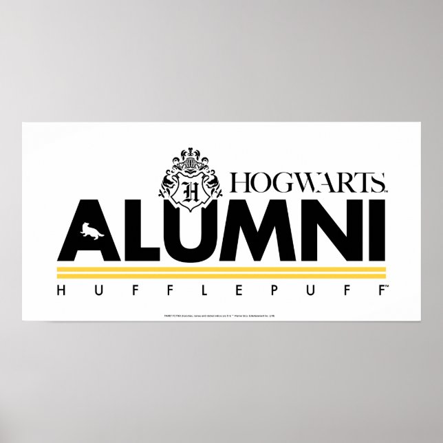 Harry Potter | HOGWARTS™ Alumni HUFFLEPUFF™ Poster (Front)