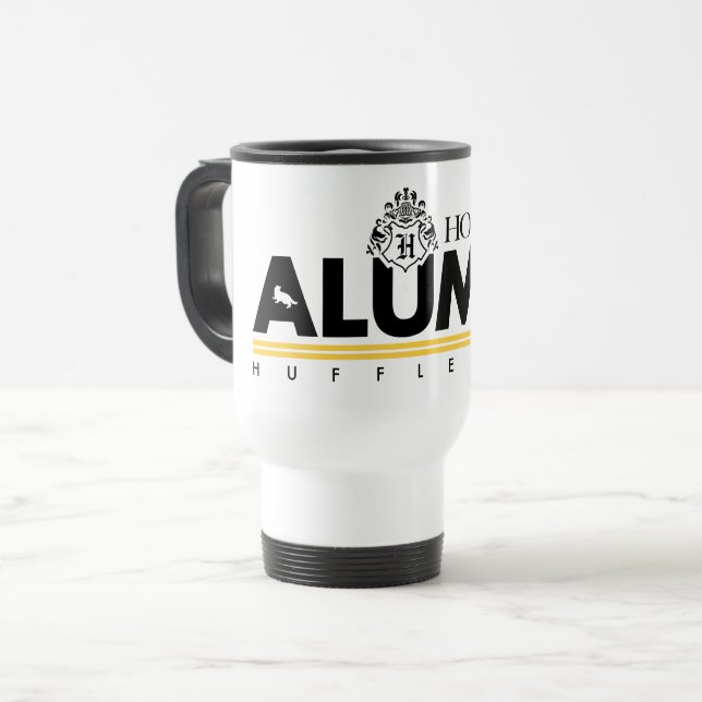 Harry Potter | HOGWARTS™ Alumni HUFFLEPUFF™ Travel Mug (Front Left)