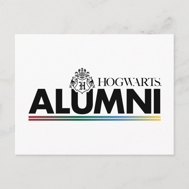 Harry Potter | HOGWARTS™ Alumni Postcard (Front)