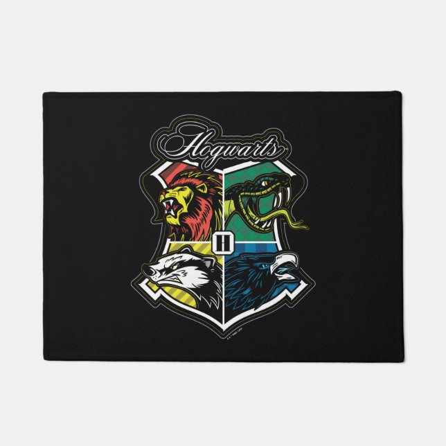 HARRY POTTER™ | HOGWARTS™ Athletic Badge Doormat (Front)