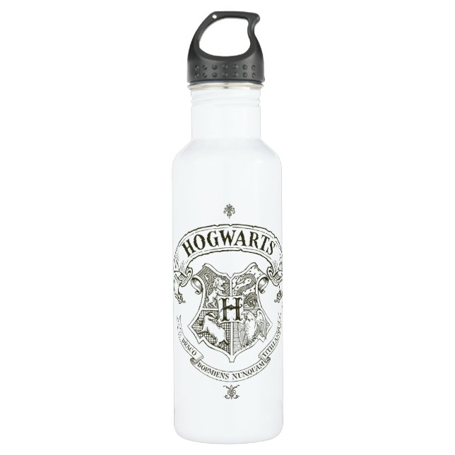Harry Potter | Hogwarts Banner Crest 710 Ml Water Bottle (Front)