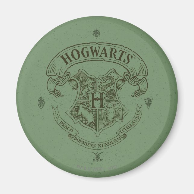 Harry Potter | Hogwarts Banner Crest Magnet (Front)