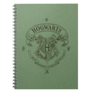 Harry Potter   Hogwarts Banner Crest Notebook