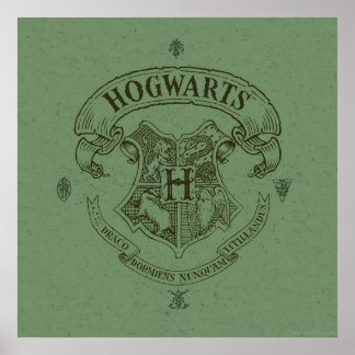 Harry Potter | Hogwarts Banner Crest Poster