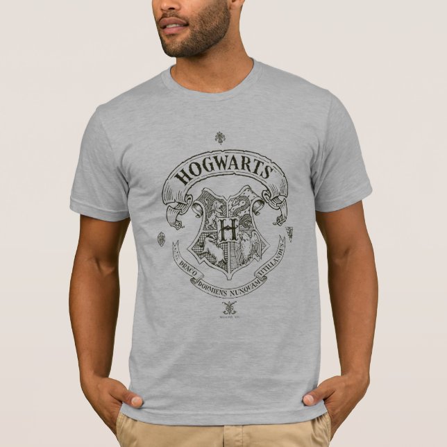 Harry Potter | Hogwarts Banner Crest T-Shirt (Front)