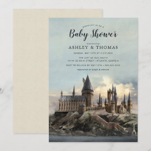 Harry Potter   Hogwarts Castle Baby Shower Invitation