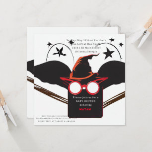 Harry Potter Hogwarts Castle Baby Shower Invitation