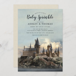 Harry Potter Hogwarts Castle Baby Sprinkle Invitation