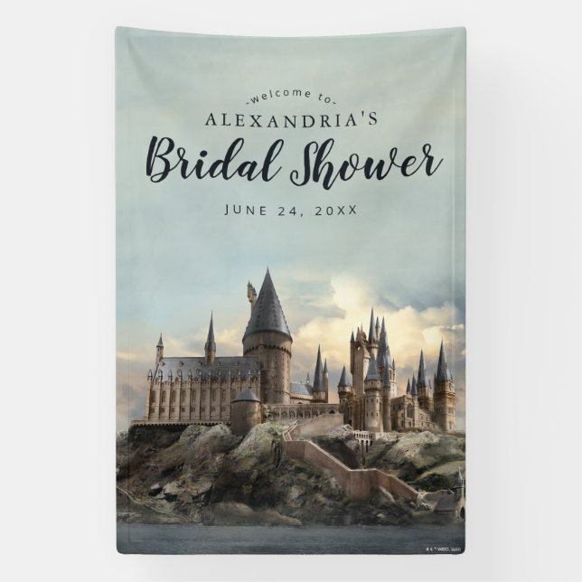 Harry Potter | Hogwarts Castle Bridal Shower Banner (Vertical)
