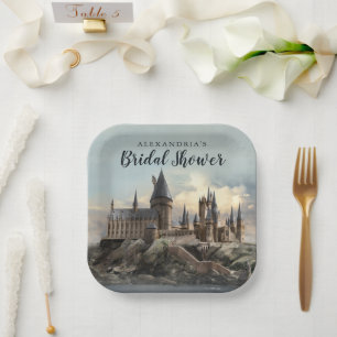 Harry Potter   Hogwarts Castle Bridal Shower Paper Plate