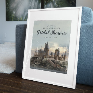 Harry Potter | Hogwarts Castle Bridal Shower Poster