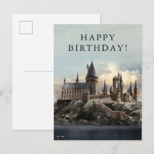 Harry Potter   Hogwarts Castle Daytime Postcard
