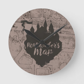 Harry Potter | HOGWARTS™ Castle Marauder's Map Round Clock