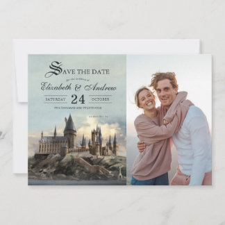 Harry Potter | Hogwarts Castle Save the Date Invitation