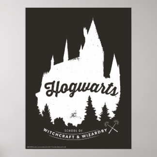 Harry Potter | HOGWARTS™ Castle Typography Poster
