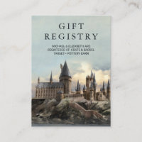 Harry Potter | Hogwarts Castle Wedding Registry