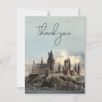 Harry Potter Hogwarts Castle Wedding Thank You