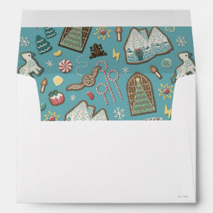 HARRY POTTER™ HOGWARTS™ Christmas Cookie Pattern Envelope