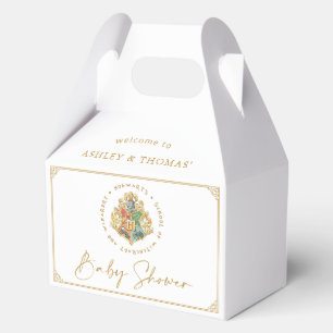 Harry Potter Hogwarts Crest Baby Shower Favour Box