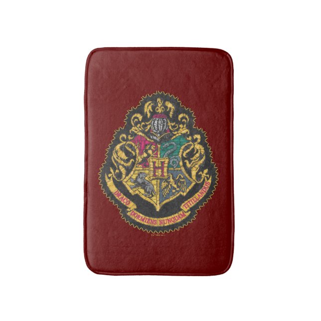 Harry Potter | Hogwarts Crest Bath Mat (Front Vertical)