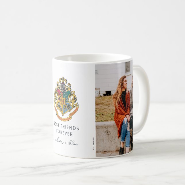 Harry Potter | Hogwarts Crest - Best Friends Coffee Mug (Front Right)
