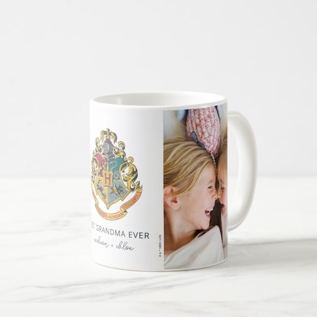 Harry Potter | Hogwarts Crest - Best Grandma Coffee Mug (Front Right)