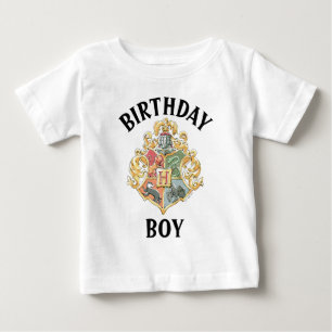 Harry Potter   Hogwarts Crest Birthday Baby T-Shirt