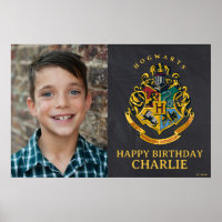 Harry Potter Hogwarts Crest Birthday