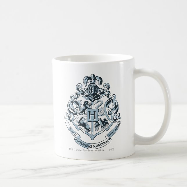 Harry Potter | Hogwarts Crest - Blue Coffee Mug (Right)