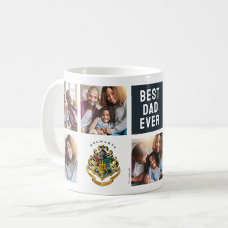 Harry Potter | Hogwarts Crest - Dad Photo Collage Coffee Mug
