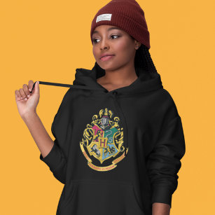 Harry Potter   Hogwarts Crest - Full Color Hoodie