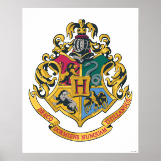 Harry Potter | Hogwarts Crest - Full Colour Poster