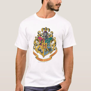 Harry Potter   Hogwarts Crest - Full Colour T-Shirt