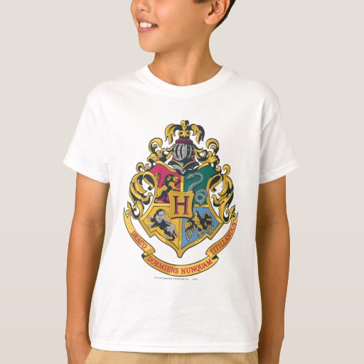 Image of Harry Potter | Hogwarts Crest - Full Colour T-shirt