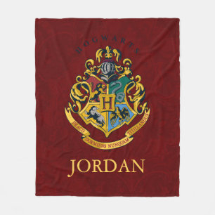 Harry Potter   Hogwarts Crest - Full Fleece Blanket