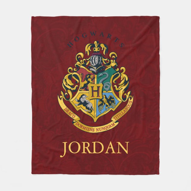 Harry Potter | Hogwarts Crest - Full Fleece Blanket (Front)