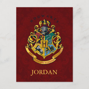 Harry Potter Hogwarts Crest - Full Postcard