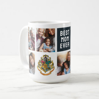 Harry Potter | Hogwarts Crest - Mum Photo Collage Coffee Mug