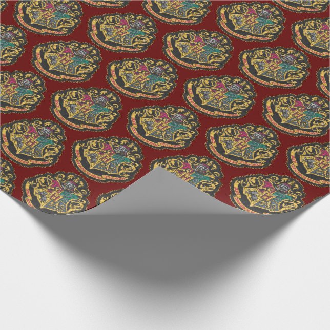 Harry Potter | Hogwarts Crest Wrapping Paper (Corner)