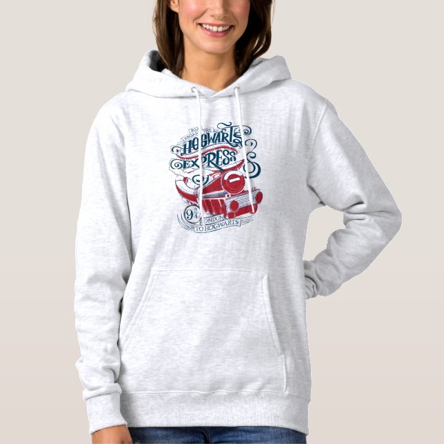 Harry Potter | Hogwarts Express Typography Hoodie (Front)
