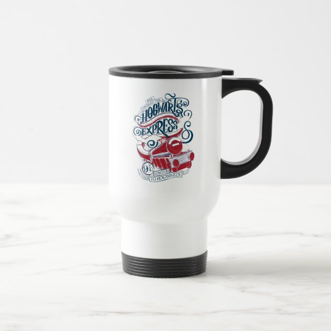 Harry Potter | Hogwarts Express Typography Travel Mug (Right)