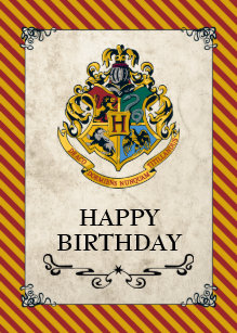 Harry Potter Birthday Cards Zazzle Uk