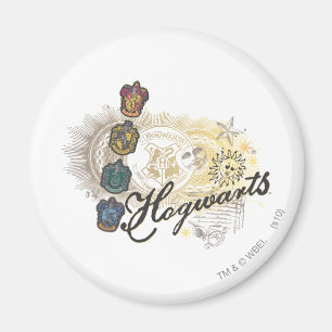 Harry Potter Hogwarts Houses - Full Colour Magnet