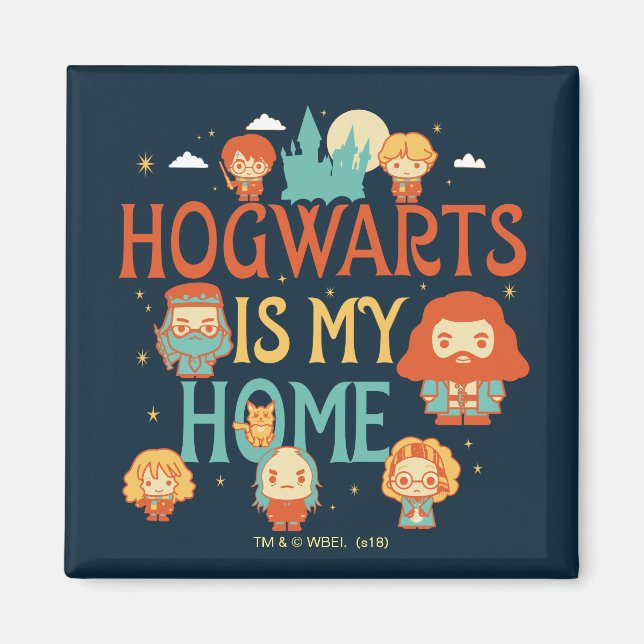 HARRY POTTER™ | HOGWARTS™ IS MY HOME MAGNET (Front)