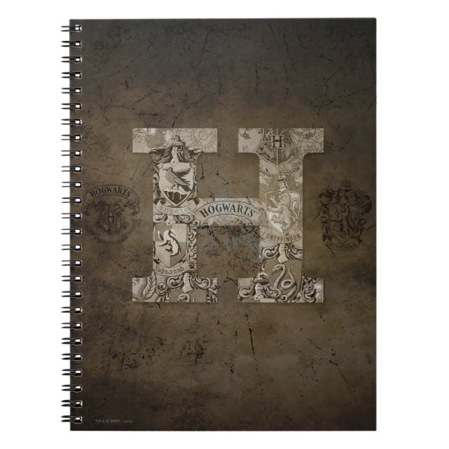 Harry Potter | Hogwarts Monogram Notebook (Front)