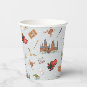Harry Potter Hogwarts Pattern Baby Shower Paper Cups