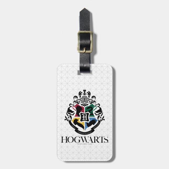 Harry Potter | HOGWARTS™ Pride School Crest Luggage Tag (Front Vertical)