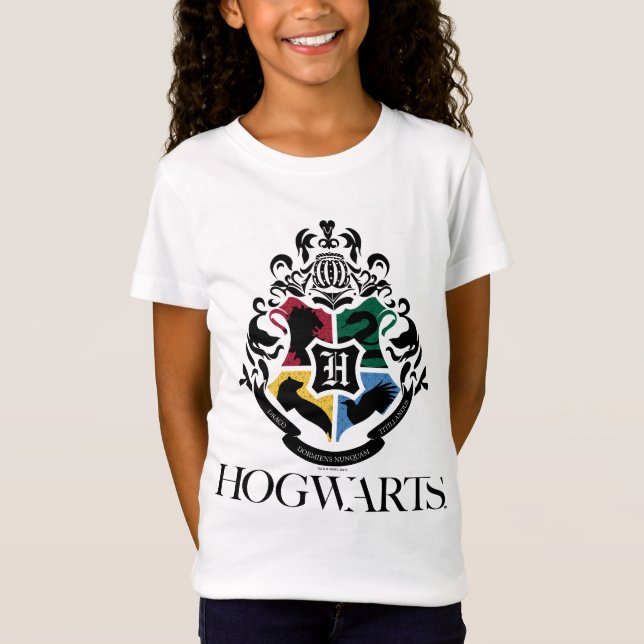 Harry Potter | HOGWARTS™ Pride School Crest T-Shirt (Front)