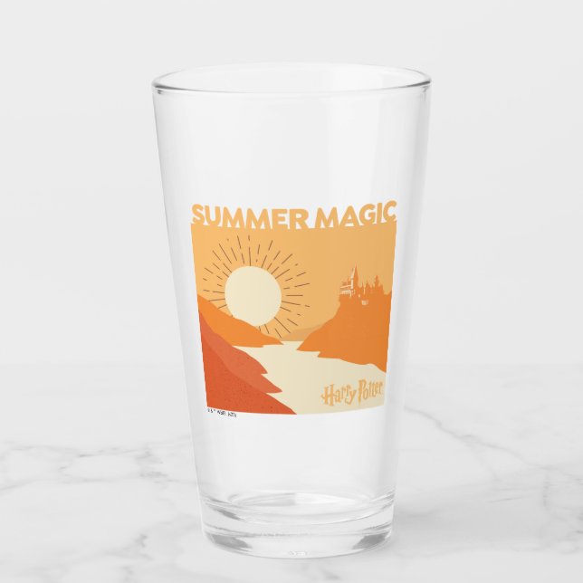 HARRY POTTER™ | HOGWARTS™ Summer Magic Glass (Front)