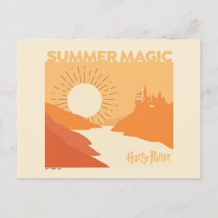 HARRY POTTER™   HOGWARTS™ Summer Magic Postcard